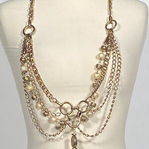 Vintage Layered Chain Belt Adjustable Length